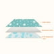 thumbnail image 2 of Almohadilla impermeable para cuna de bebé, colchón infantil a prueba de fugas, estera suave para bebé, 2 uds., 2 of 7