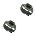 thumbnail image 1 of senveriont Watch Band Exquisite Sweet Gift Replaced Part Craftsmanship Breathable Simple Design Handy Installation Silicone Strap Camouflage green 2Set, 1 of 6