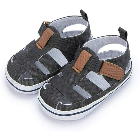 Infant Boys Girls Sandals Breathable Premium Baby Summer Outdoor Casual Beach Shoes Lightweight Toddler Flower Bowknot Anti Slip Rubber Sole Newborn Prewalker First Crib Shoes
