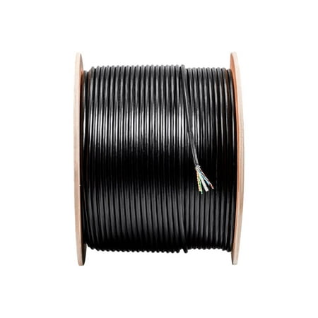 UPC: 0889028034989 | Monoprice – Bulk cable – TAA Compliant – 1000 ft – UTP – CAT 6 – outdoor  stranded – black