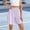 Light Violet, variant on Aoiroe Womens Baggy Cargo Shorts Casual Wide Leg Knee Length Drawstring Elastic Waist Workout Running Athletic Yoga Shorts Black L