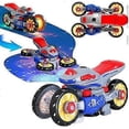thumbnail image 1 of Kids Transforming Toy 360 Spinning Stunt,Deformation Motorcycle With Light And Music, LED Rechargeable Gift 26-27s, 1 of 5