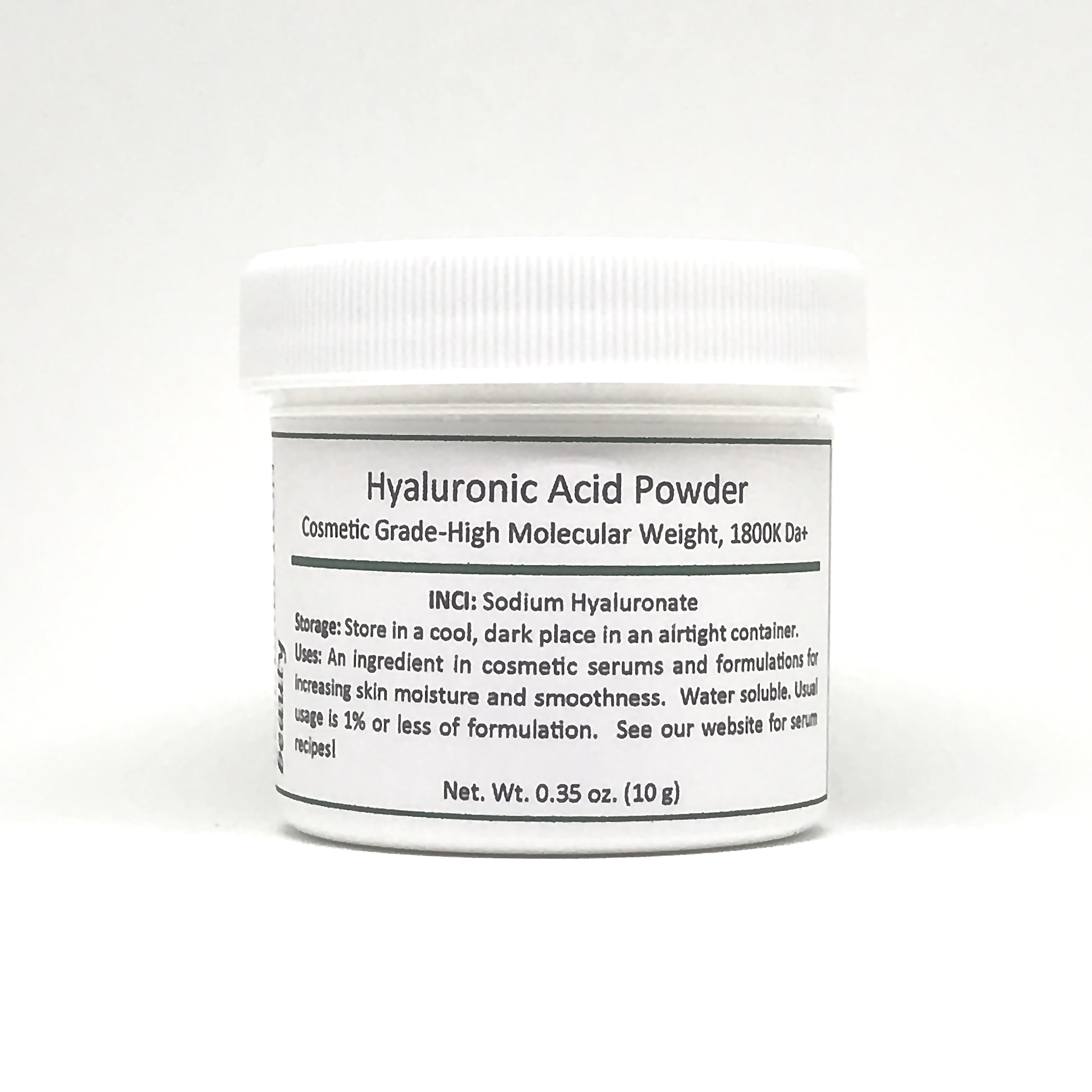 Pure Hyaluronic Acid Serum Powder (High Molecular Weight Sodium
