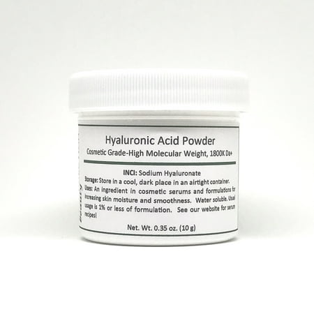 Pure Hyaluronic Acid Serum Powder (High Molecular Weight Sodium