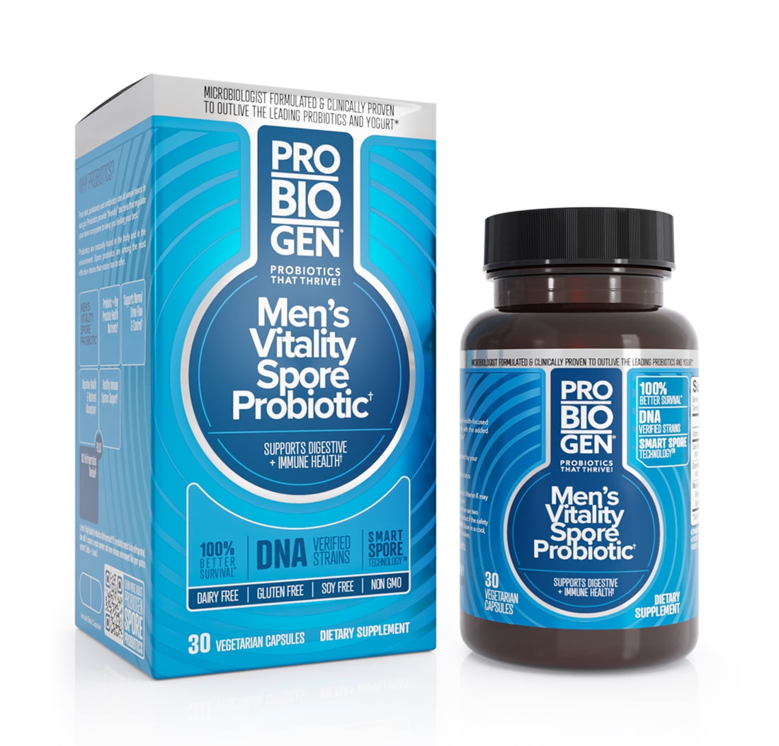 Probiogen - Men's Vitality Probiotic - 30 Vegetarian Capsules
