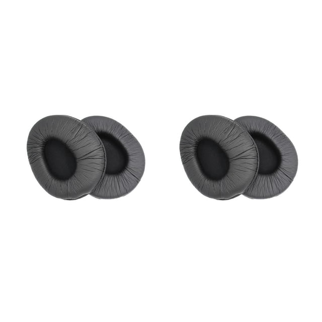 Methold 1 par de almohadillas para los oídos, cojines de cuero, accesorios para auriculares, piezas de reparación de esponja de malla, 2piezas