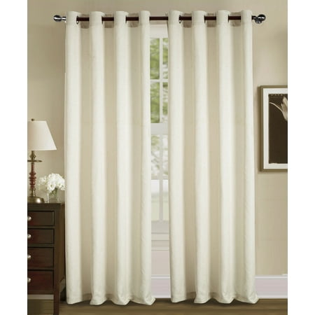 - Camden Jacquard 54 x 84 in. Grommet Curtain Panel, Beige