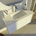 thumbnail image 2 of DAX INTERNATIONAL Berlin Single Vanity Cabinet 24" Inches Matt White w/ Onix Basin, 2 of 5