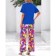 thumbnail image 5 of Conjunto de pantalones PRETTYGARDEN para mujer, verano 2025, estampado floral, 5 of 9
