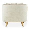 thumbnail image 6 of La Terrazza Accent Chair - Cappuccino/Champagne Gold, 6 of 18