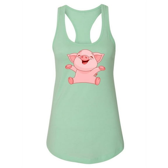 Very Cute Piggy Tank Women -Image by Shutterstock, Female XX-Large