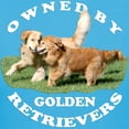 thumbnail image 3 of CafePress - Owned By Golden Retrievers Wmn's T Shirt - Women's Traditional Fit Dark T-Shirt, 3 of 4