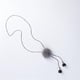 thumbnail image 4 of Cadena de suéter de invierno para mujer, pompón de lana, regalos de , adornos, decoración gris, 4 of 8