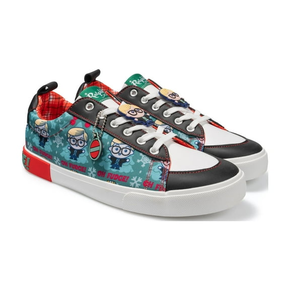 A CHRISTMAS STORY LOW TOP LACE UP SNEAKER