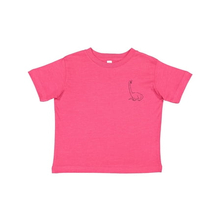 

Inktastic Pocket Dino Roaring Brontosaurus Gift Toddler Boy or Toddler Girl T-Shirt