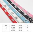 thumbnail image 2 of Collier pour Animal de Compagnie Mode Os en Métal Collier pour Chien Ajustable Collier pour Chat Collier pour Chiot, 2 of 9