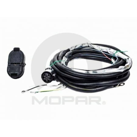 Grand Cherokee Trailer Wiring - Mopar 82216006AB Trailer Tow Wiring Harness Jeep Grand Cherokee W/ 3.0L or 5.7L Engine