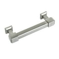 thumbnail image 3 of Utopia Alley Brett Pull Handle - Decorative Cabinet Drop Pull Handles- Vintage Cabinet Hardware with Hand Finished Brushed Nickel - Metal Drawer Pull Handle, 3.78" Center to Center, 3 of 6