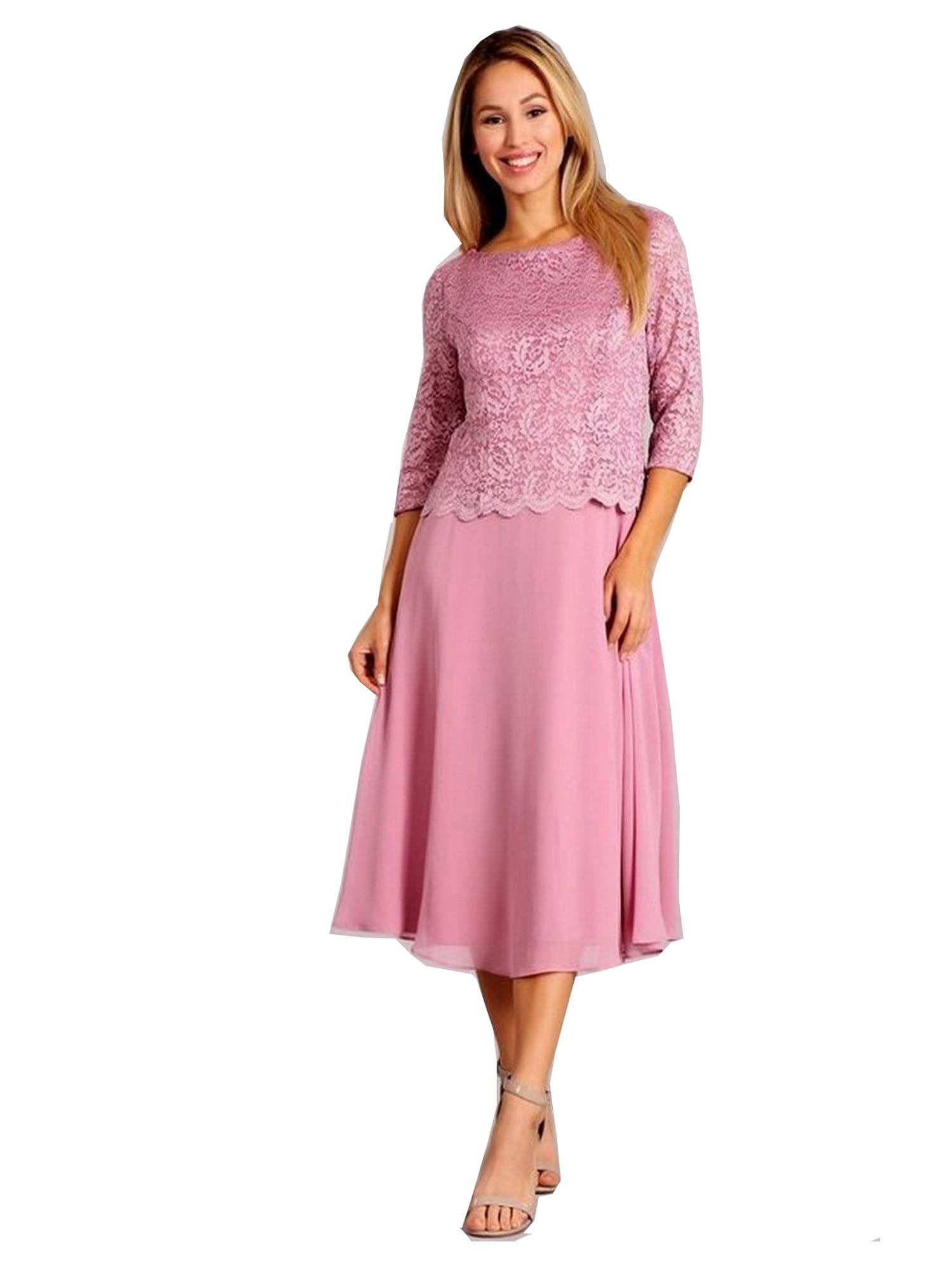 dusty rose dress macys