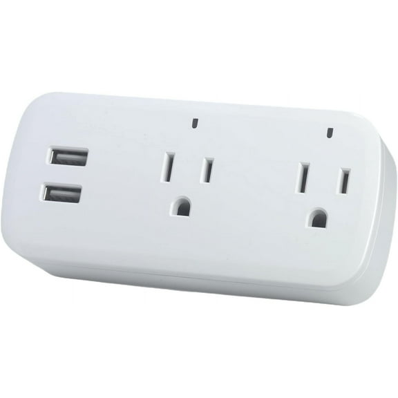 ABCISI Smart Life Surge Protector Dual Mode (Support WIFI) 4 Outlet WiFi Smart Plug, WiFi, Powerful 16A 3500 Watt Output, Compatible with Alexa, Google Home, Voice Control, Smart Life and Manual App