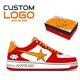 thumbnail image 1 of Zapatos informales personalizados profesionales para mujer, zapatos de gatito para caminar, zapatillas deportivas informales, logotipo personalizado, 2024, 1 of 3