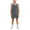 Grey-w, variant on Boys Summer Sleeveless Quick Drying Sportswear Basketball Training Suit Breathable Cute Casual Two Piece Outfit 2-3 Years
