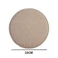thumbnail image 2 of Gealach Anti-Slip Soft Round Stool Cushion, Chair Pad with Ties, Non-Slip Kitchen Dining Seat, Set of 2, 2 of 5