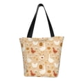 thumbnail image 1 of Fotbe Autumn and Thanksgiving Bolsa de Playa con Estampado, Bolsa de Hombro, Bolsa de Mano Espaciosa, Bolsa de Viaje Ligera, Bolsa de Compras Versátil, 1 of 6