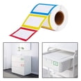 thumbnail image 3 of 300 4 Colors Plain Name Tag Labels Stickers Stick on Office .5"x2.3", 3 of 6