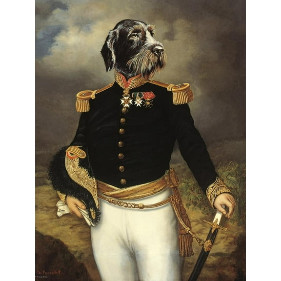 Art.com Ceremonial Dress Art Print by Thierry Poncelet, 12" x 16"