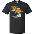 thumbnail image 3 of Inktastic Space Force Dinosaur Astronaut T-Shirt, 3 of 5
