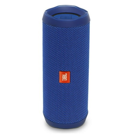 JBL Flip 4 Portable Waterproof Bluetooth Speaker (Factory Certified Refurbished, Blue)