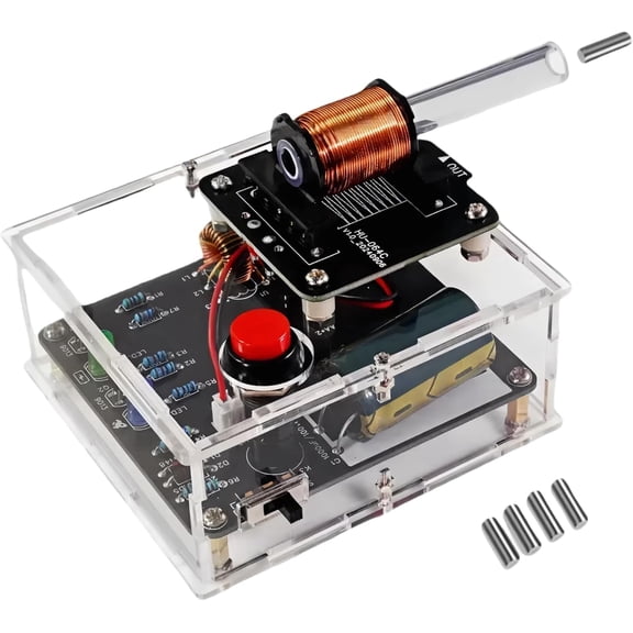 DIY Toys Soldering Practice Kit, Electric Magnetic Transmitter Educational Electronics Kit, Mini DIY Shooting Game Toy Gift for Teens Boys Girls