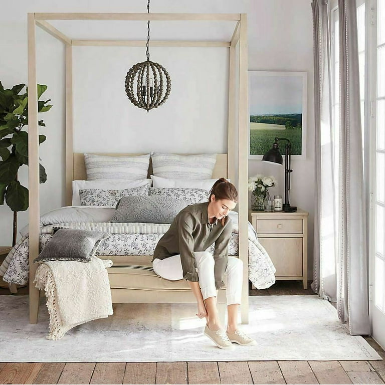 Bee Willow Home Upholstered Bench in Natural