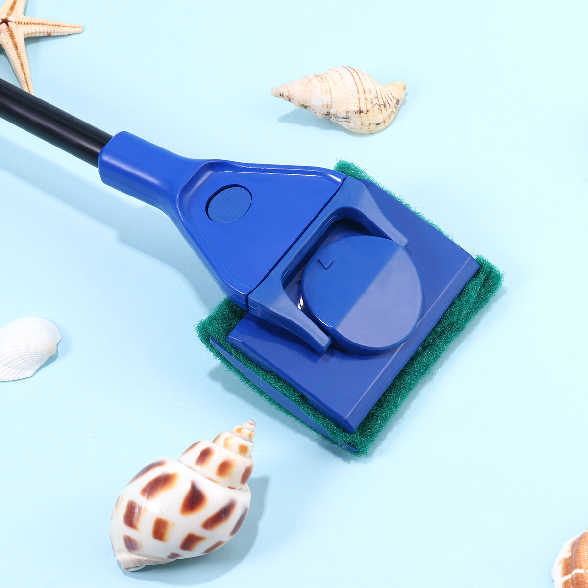 Aquarium Fish Glass Tank 5 in 1 Cleaning Kit Algae Scraper, Fish Net