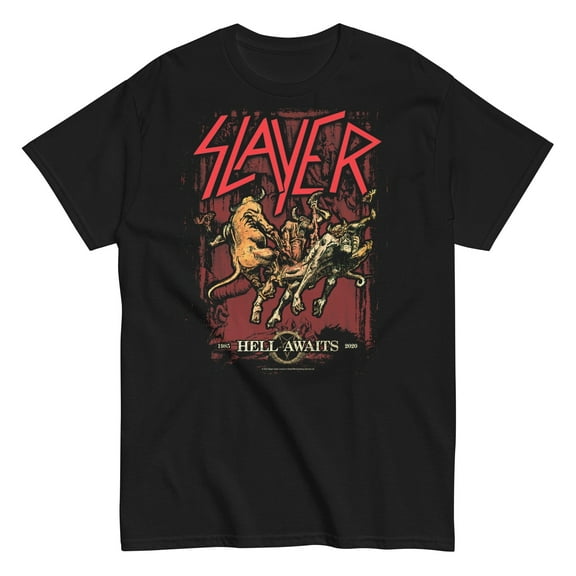 Slayer - Hell Awaits Unisex T-Shirt - Black - Small