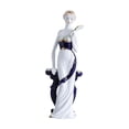 thumbnail image 4 of Estatua de niña de cerámica, figura de dama, estatua de niña de porcelana para mesa de entrada Estilo A, 4 of 8