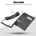 thumbnail image 1 of Desktop Corded Telephone, DTMF/FSK Hands Free Caller ID Landline Phone With Noise Cancelling Function For Office School Hotel, 1 of 8