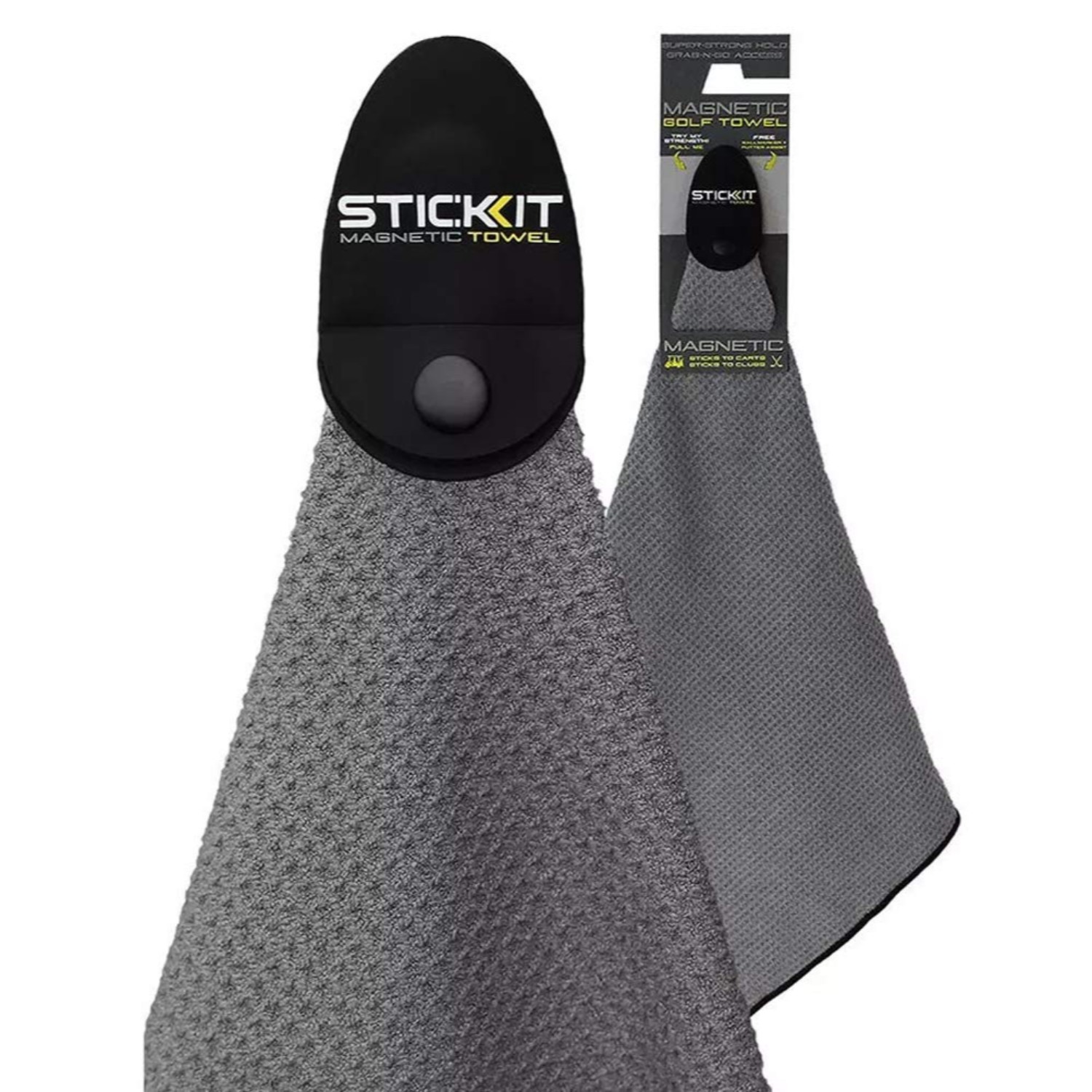 Stick It Golf Towel Grey