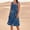 Multicolor#4, variant on Jesvior Tshirt Dress Women Crew Neck Solid Knee Length Sleeveless Beach Floral Cotton Linen Dress Cotton Linen Dress Casual Loose Beach Vacation Clothes
