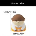 thumbnail image 3 of Handcrafted Capybara Resin Keycaps Highly Glossys Finish Ergonomic designs Key Caps For Mechanical Keyboards Enthusiasts Multicolor, 3 of 4