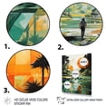 thumbnail image 3 of Designart "Paradise for Golf Putting" Sports Floater Framed Canvas Wall Art, 3 of 7