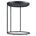 thumbnail image 6 of Simpli Home Monet 18 inch Wide Industrial Metal Side Table in Black, Fully Assembled, 6 of 8