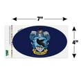 thumbnail image 4 of Harry Potter Ravenclaw Painted Crest Automotive Car Refrigerator Locker Vinyl Euro Oval Magnet, 4 of 5