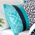 thumbnail image 3 of Mi-Zone Chloe Comforter Set, Full/ Queen, Teal, 3 of 5