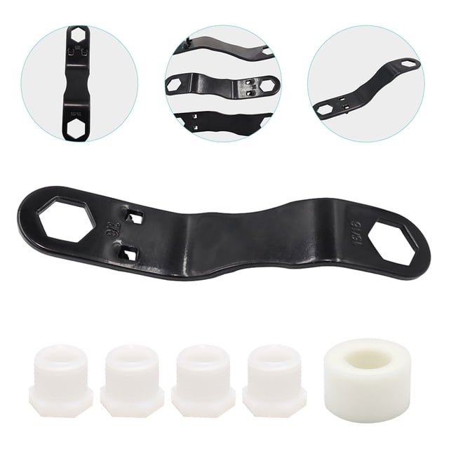 OULII Clé pour Chauffe-Eau Rv 1 Ensemble Kit Couleurs Assorties Acier Abs PTFE pour Entretien et Installation Rv