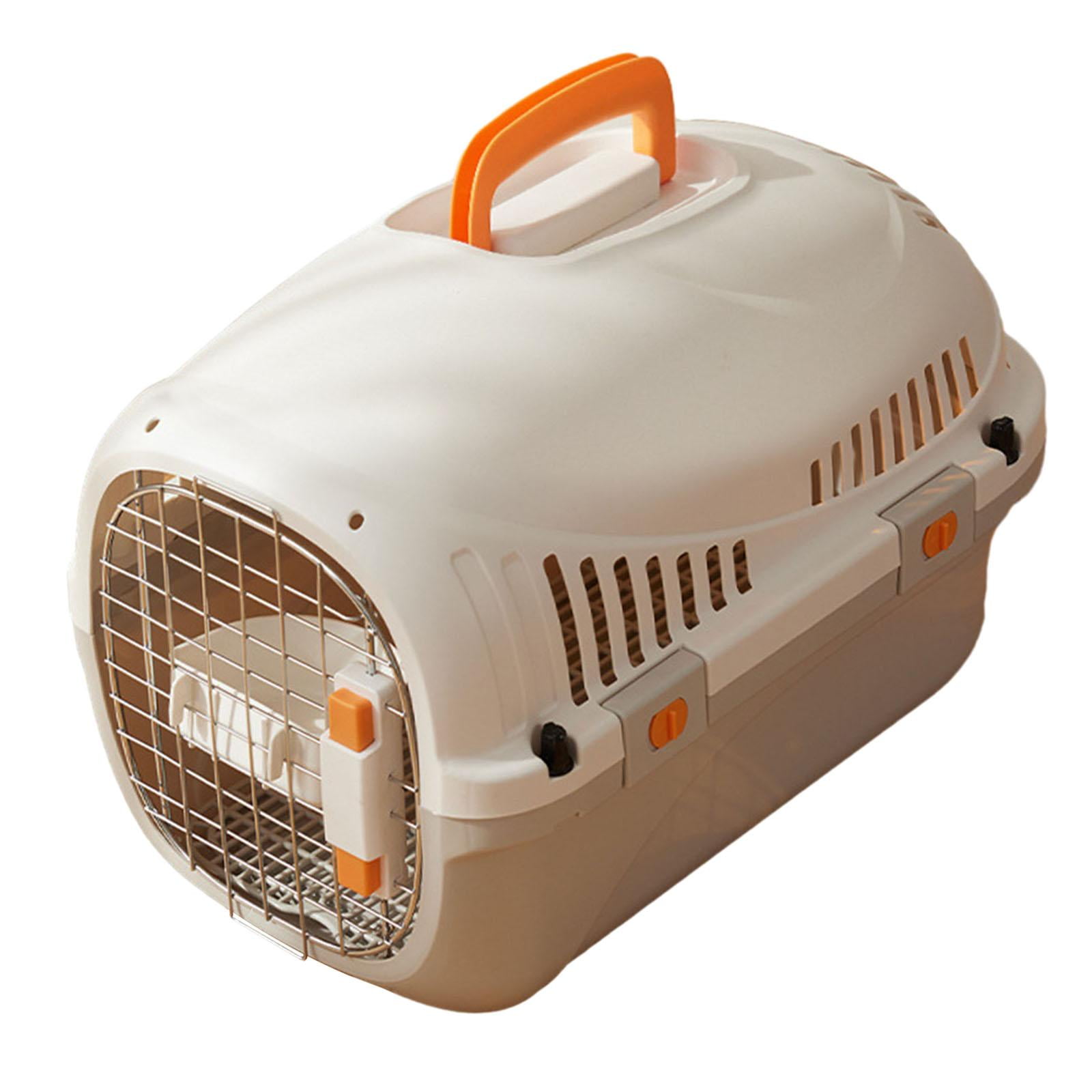 Toysmith Dog Carrier Pet Travel Carrier Ventilation Small Animal Carrier Dog Crate Dog Kenne for Cat Kitten Pet Store Carrying Walking A