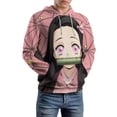 thumbnail image 5 of Kamado Nezuko Unisex Sweatshirts Loose Pullover Sweater Hooded Hoodie 3D Printing Jacket Winter Fall Clothes 4XL, 5 of 7