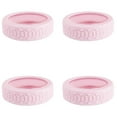 thumbnail image 1 of Housses de Roues en Silicone 4 Pack Protecteurs de Roues de Bagages 2.64x5.09 Pouces Réduction de Bruit Universelles pour Valises Roulettes de Chaise de Bureau Absorption des Chocs Silencieuse, 1 of 3