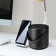 thumbnail image 1 of Altavoz inalámbrico portátil de bolsillo de metal con micrófono incorporado y carga USB ligera Negro, 1 of 9